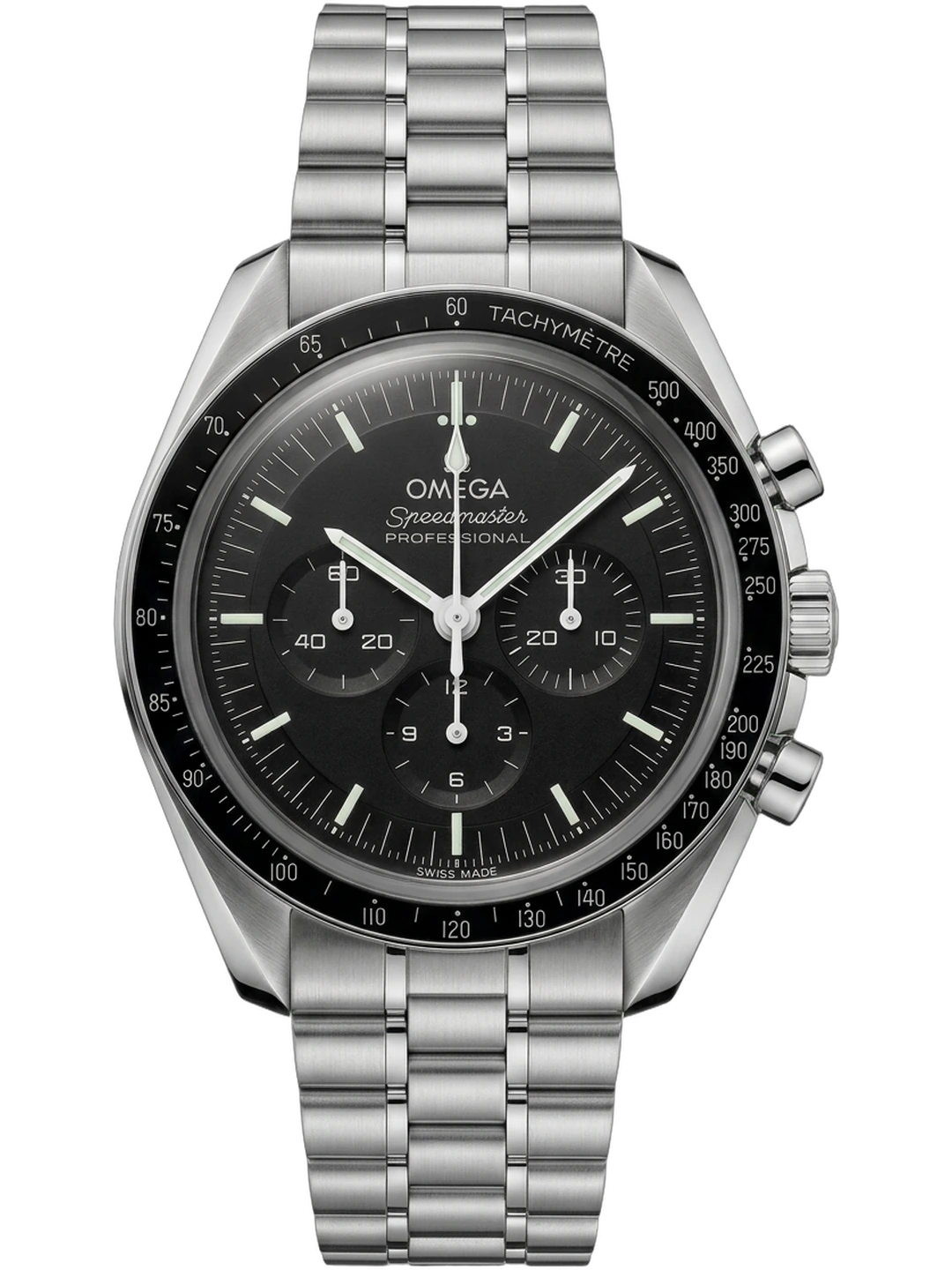 Omega Speedmaster — Dial view